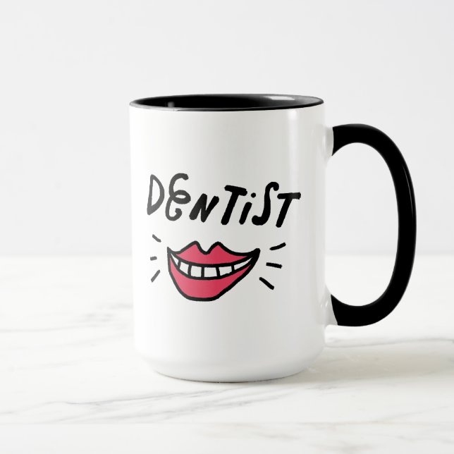 Mug Sourire de dentiste (Droite)