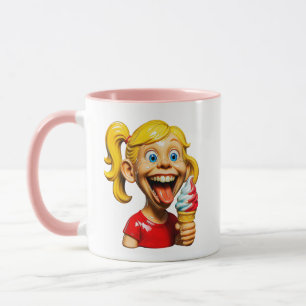 Mug Sourire Éclatant de Glace