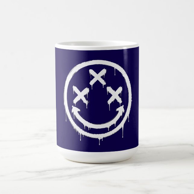 Mug Sourire Graffiti aux Yeux Triple X (Centre)
