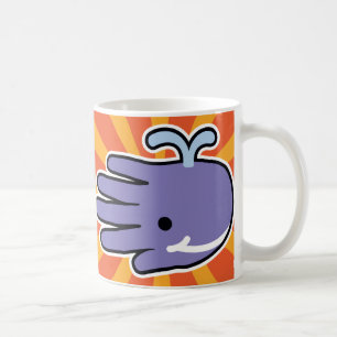 Mug Sourires pourpres de baleine