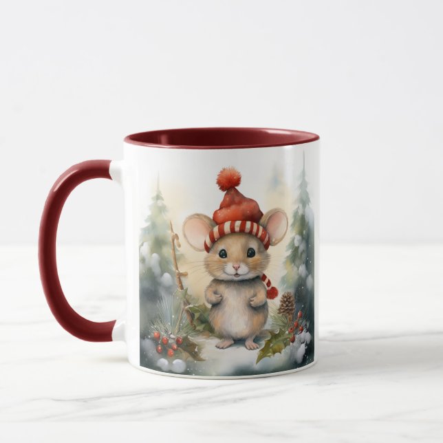 Mug Souris de Noël (Gauche)