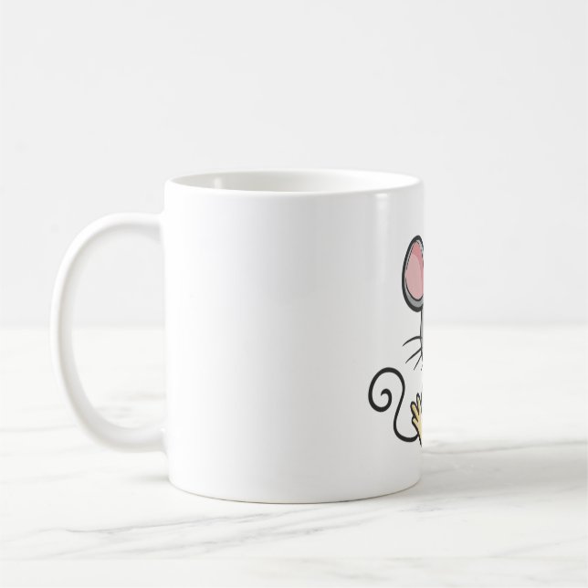 Mug souris de Noël (Gauche)