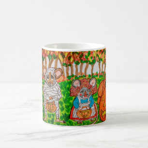 MUG SOURIS D'HALLOWEEN FRIANDISES OU BÊTISES
