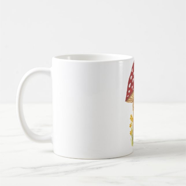 Mug Souris dormant sous un champignon (Gauche)