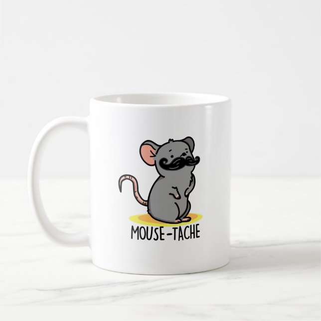 Mug Souris Drôle Mouse Pun (Gauche)