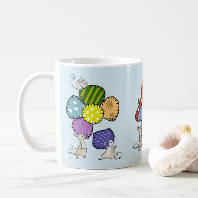Mug Souris en vrac (Avec donut)
