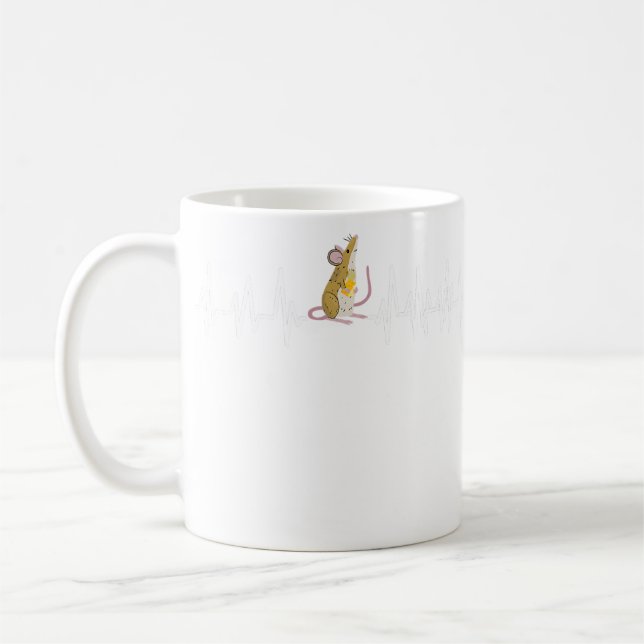 Mug Souris Femmes Hommes Enfants Souris Rat Petite Sou (Gauche)