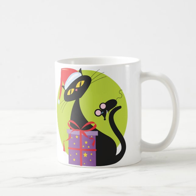 Mug Souris Noir Chat Noir 1950 (Droite)