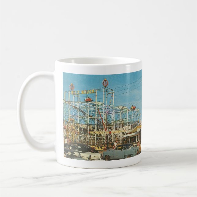 Mug Souris sauvage Rollercoaster-Myrtle Beach, SC Pavi (Gauche)