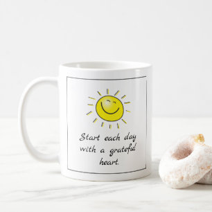 Mug Souris soleil Grateful Coeur Typographie