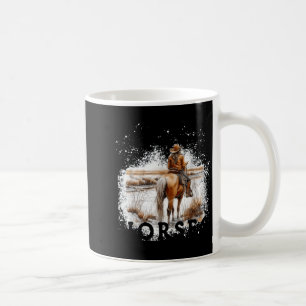 Mug Sous-estimer une vieille femme qui monte à cheval