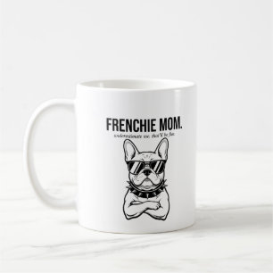 Mug Sous-estimez-moi Maman Frenchie Cadeau de maman de