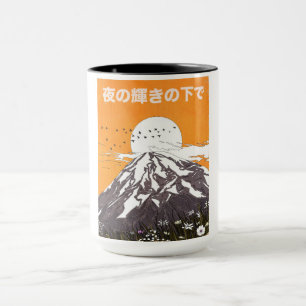 Mug sous la lueur du soir