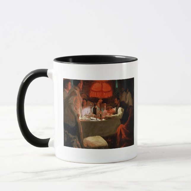 Mug Sous la lumière rouge, c.1910 (Gauche)