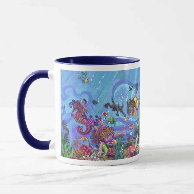 Mug Sous la mer (Gauche)