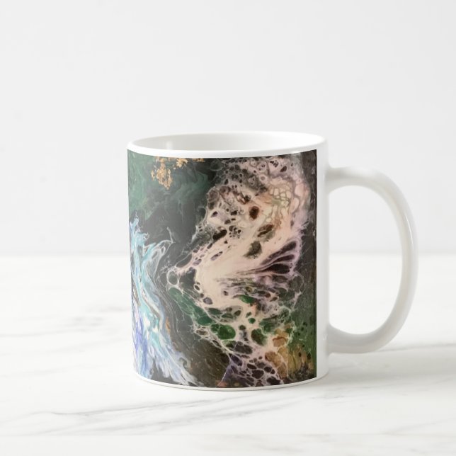 Mug Sous la série de contes de la mer de fée peinture  (Droite)