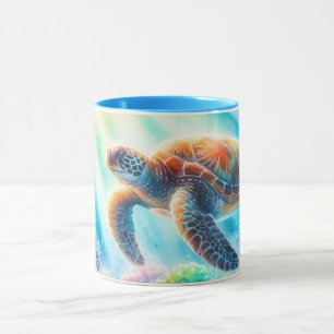 Mug Sous la tortue de mer