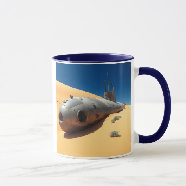 Mug Sous-marin abandonné (Droite)