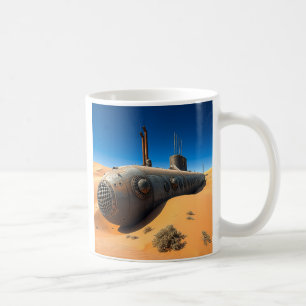 Mug Sous-marin épave désert