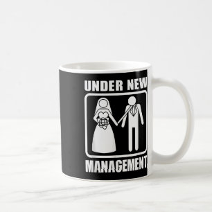 Mug Sous nouvelle direction, hommes de mariage enterre