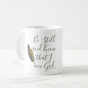 Mug Sous ses ailes Aquarelle Psaume 46