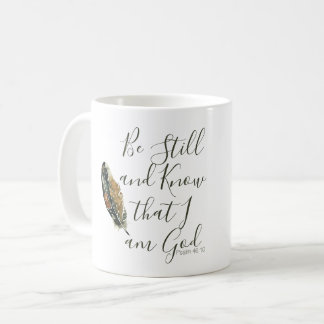 Mug Sous ses ailes| Aquarelle |Psaume 46