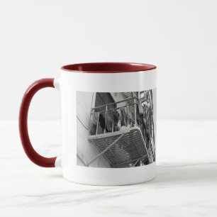 Mug Sous-vêtements à la photo noire et blanche