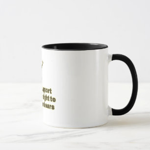 Mug Soutenez la droite d'armer des ours
