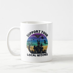 Mug Soutenez la tournée des sorcières locales Hallowee