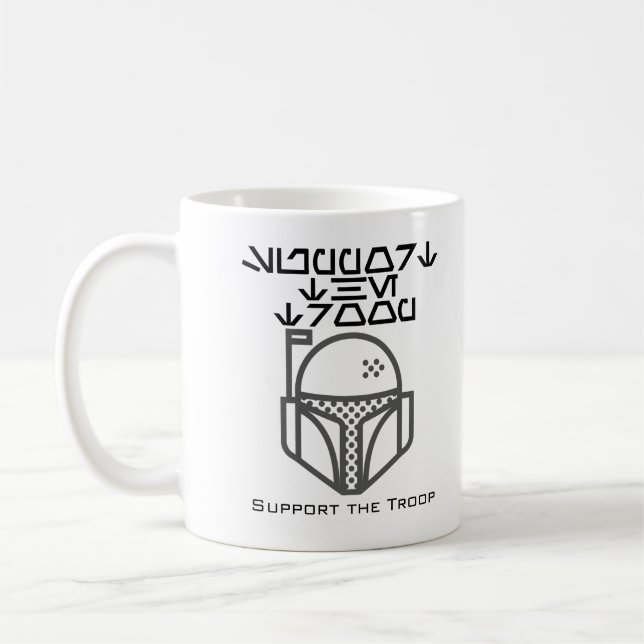 Mug Soutenez la troupe.w (Gauche)
