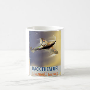 Mug Soutenez-les ! Affiche de la Seconde Guerre mondia