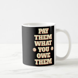 Mug Soutenez les femmes Sketll Payez-leur ce que vous 