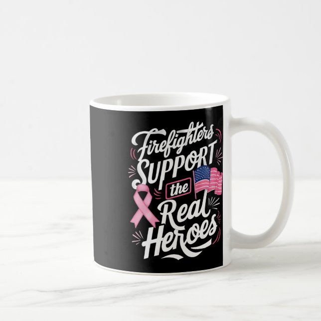 Mug Soutenez les vrais héros du cancer du sein Chemo (Droite)