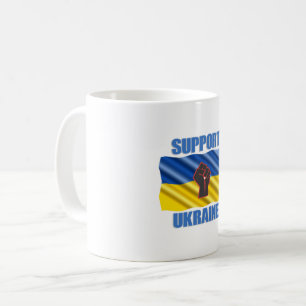 Mug Soutenez l'Ukraine - Paix et Amour pour l'Ukraine