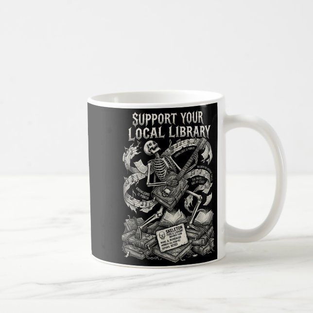 Mug Soutenez votre librairie gothique locale  (Droite)