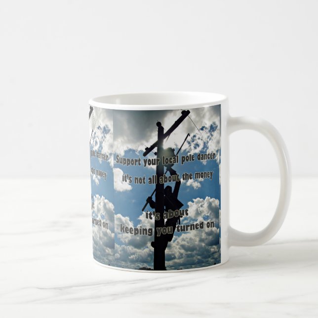 Mug Soutenez votre Lineman (Droite)