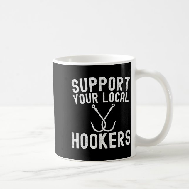 Mug Soutenez Votre Pêcheur Local (Droite)
