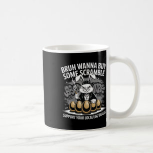 Mug Soutenez votre revendeur d'œufs local Drôle de lap