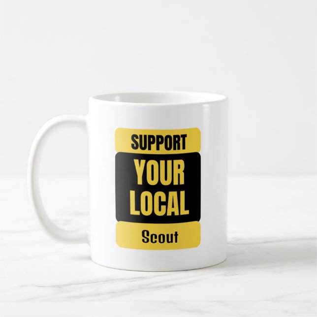 Mug Soutenez votre scout local (Gauche)