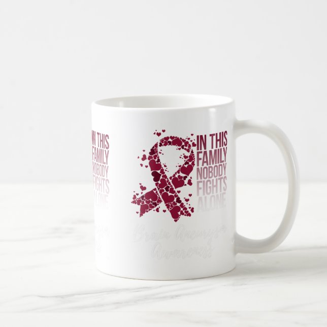 Mug Soutenir la sensibilisation à l'neurymie cérébrale (Droite)