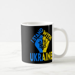 Mug Soutenir l'Ukraine Je suis avec l'Ukraine Drapeau