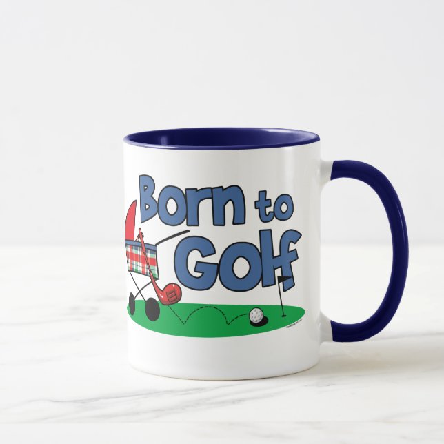 Mug Soutenu pour jouer au golf (Droite)