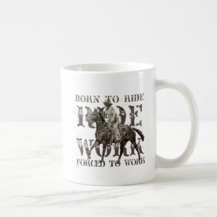 Mug Soutenu pour monter, obligatoire pour travailler