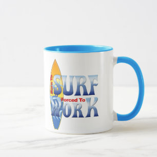 Mug Soutenu pour surfer