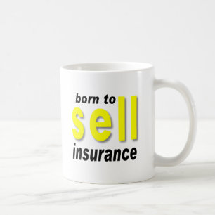 Mug Soutenu pour vendre l'assurance