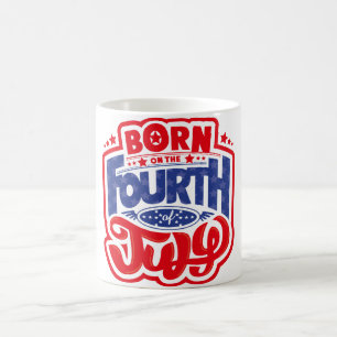 Mug Soutenu sur 4 juillet