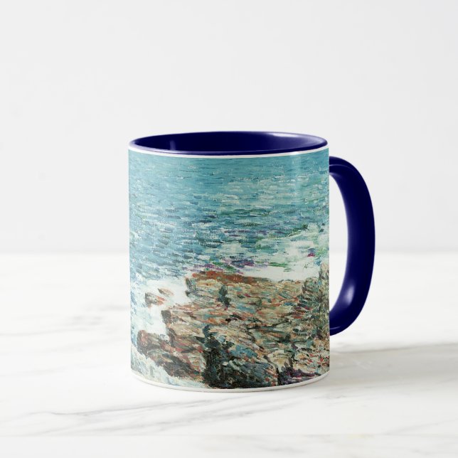 Mug South Ledges, Appledore par Frederick Childe Hassa (Devant droit)