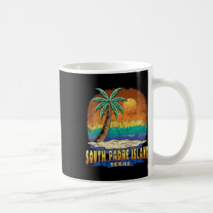 Mug South Padre Island Texas Vintage désorganisé Souve