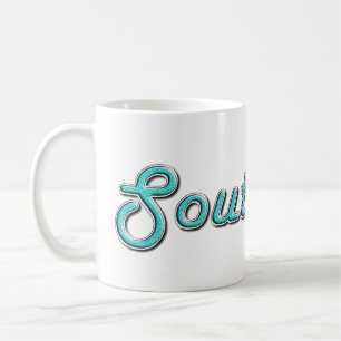 Mug Southpaw turquoise rétro