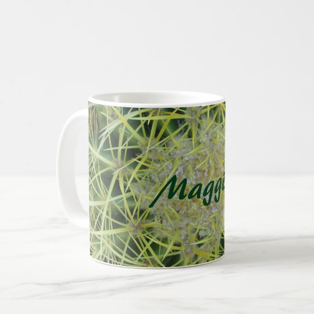 Mug Southwest Ajouter votre nom Barrel Cactus (Devant gauche)